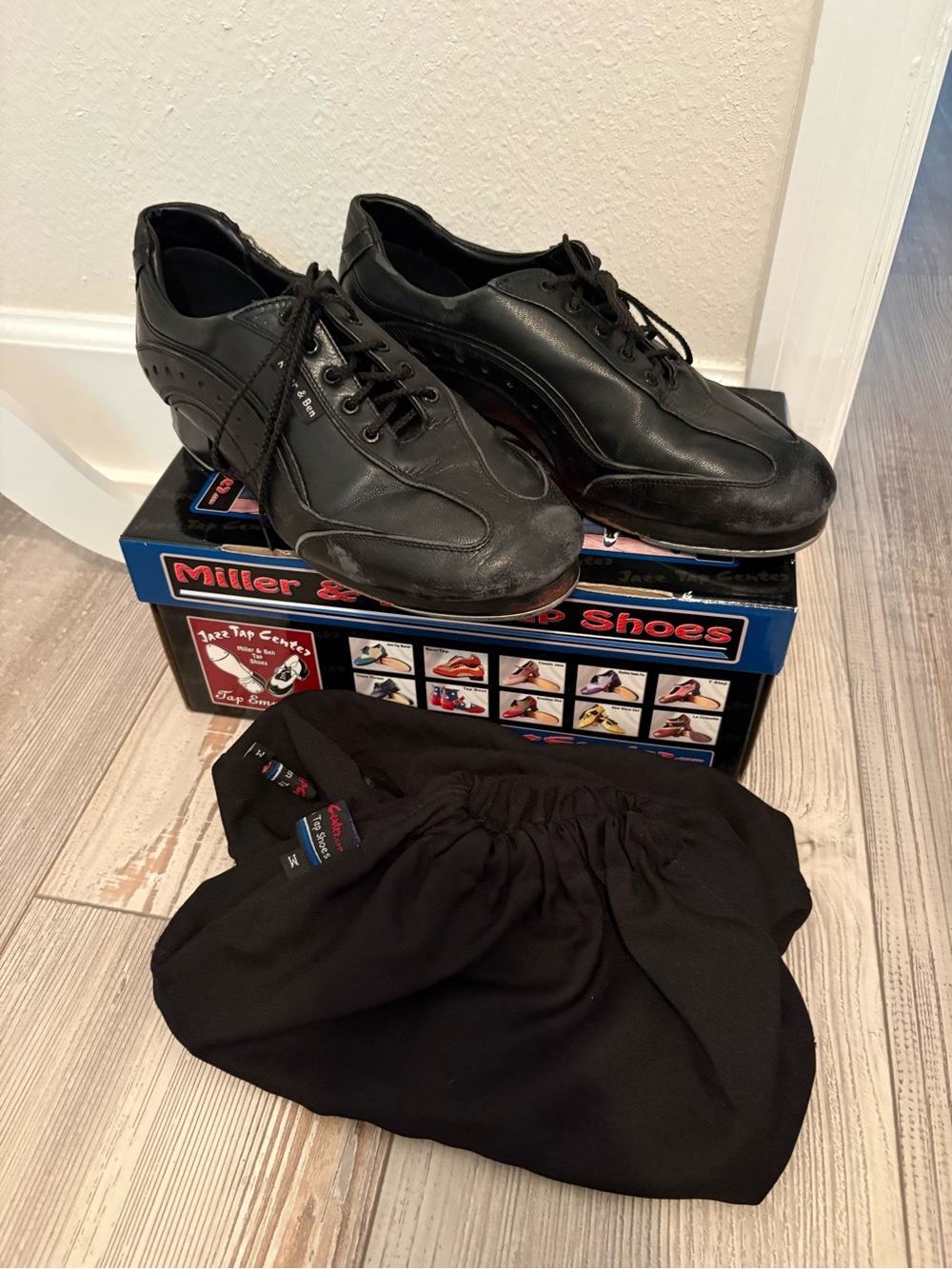 Black Miller & Ben Tap Shoes